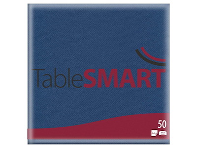 Serviet TableSMART airlaid 40x40 cm 1/4 fold Blå