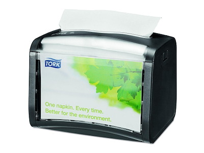 Dispenser Tork XPN Bordmodel Sort til Serviet N4