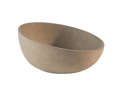 Skål Element 1.1 ltr Ø22x10.5 cm Beton Grå