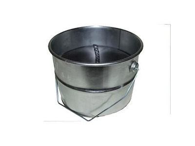 Lysspand Brændetid 135 timer Blank med Sort fyld Udendørsbrug