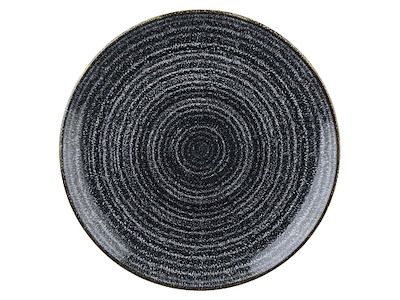 Tallerken Coupe Studio Prints Ø28.8 cm Porcelæn Sort