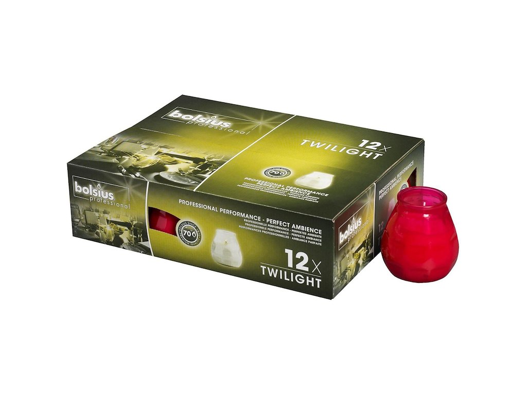 Lysbowle Twilight Brændetid 70 timer Fuchsia