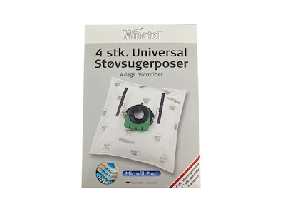 Universal st?vsugerposer af microfiber (4 stk.)