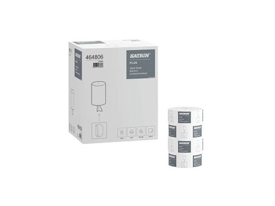 Håndklæderulle Katrin Plus S 2-lag 60 m uden Hylse Uperforeret Nyfiber