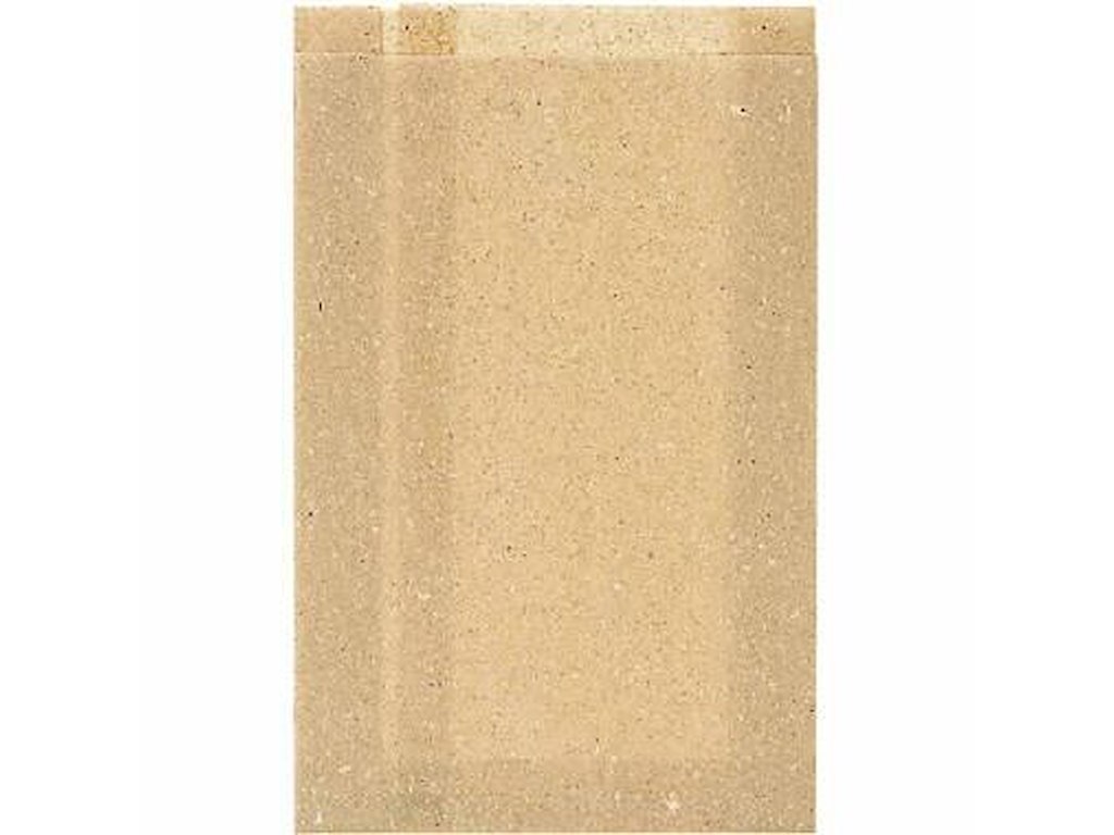 Bagerpose BLOOM 200/(2x30)x310mm 40 gr 30% græspapir Ubleget
