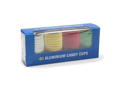 Aluminium Candy Cups Assorterede farver