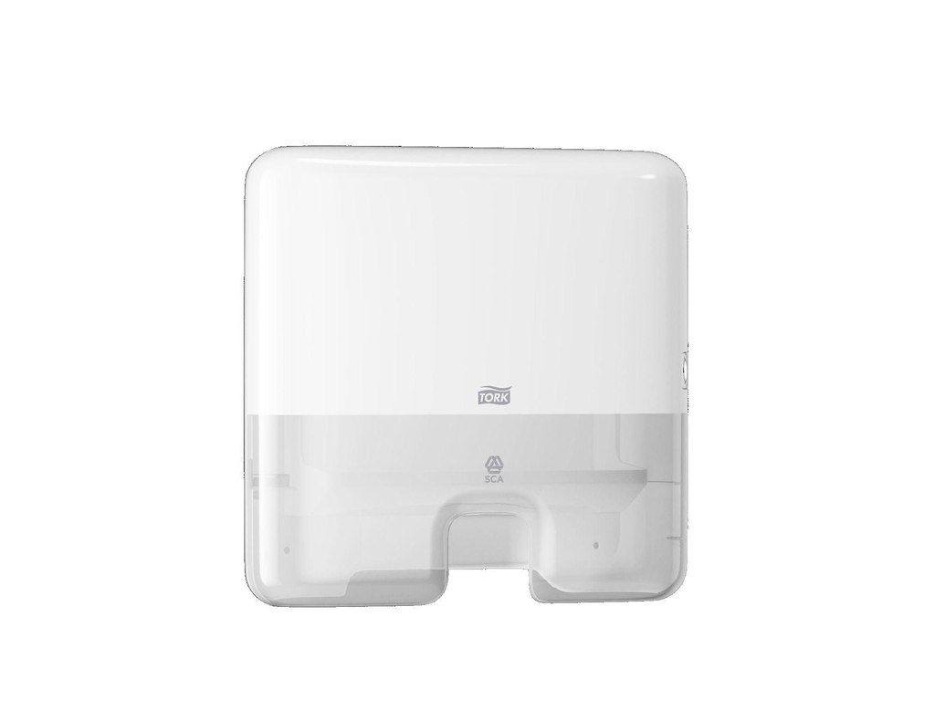 Dispenser Håndklædeark Tork Xpress Multifold H2 Mini Plast Hvid