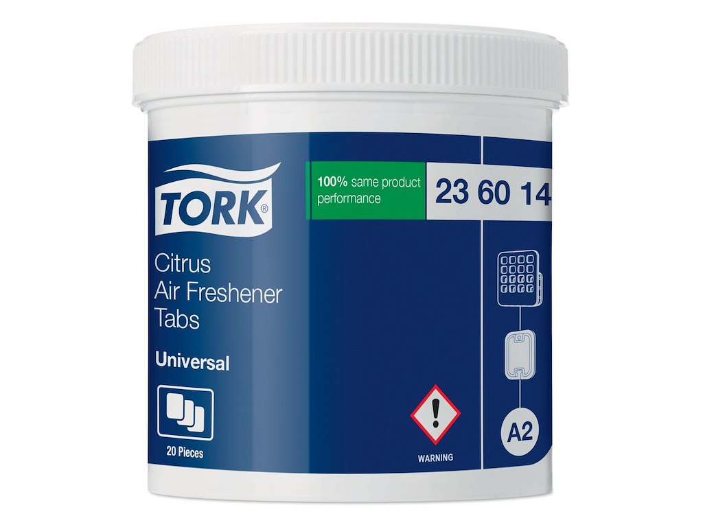 Luftfrisker Fast Tork Airfreshener Citrus 14.5g med Parfume til Disc A2 disp