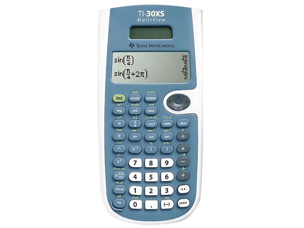 TI-30XS MultiView Solar Lommeregner