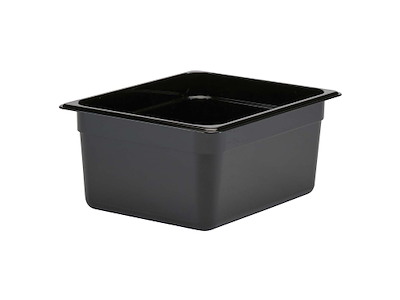Kantine Cambro 1/2GN 8.9L 32.5x26.5x15cm Polycarbonat Sort