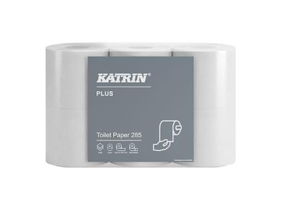 Toiletpapir Katrin Plus 3-lag 35.6 m Nyfiber