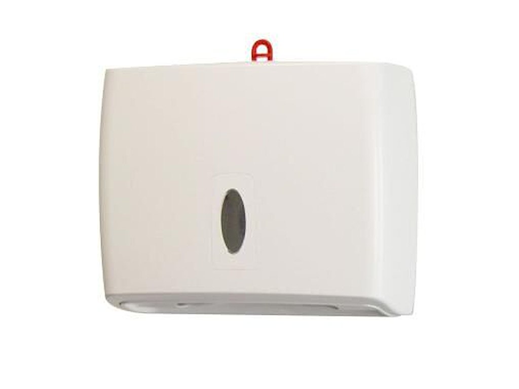 Dispenser Håndklædeark Pristine Lille D13.2xB30.5xH25.9cm Plast Hvid