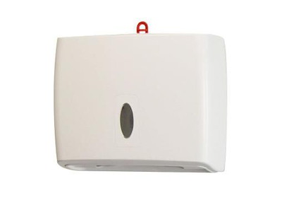 Dispenser Håndklædeark Pristine Lille D13.2xB30.5xH25.9cm Plast Hvid