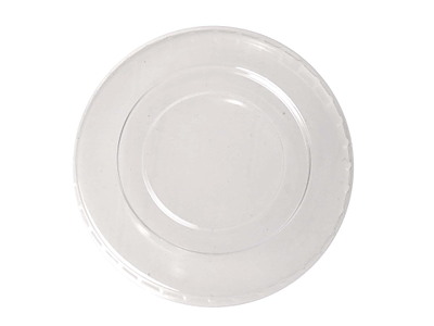 Plastlåg Ø74 mm APET Klar til Dressingbæger 90/110 ml