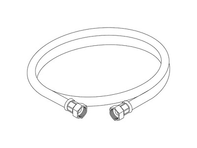 Slange 1.5 m til Doseringsanlæg til DQFM