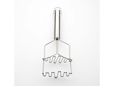 Kartoffelmoser dobbelt 11x7x25 cm Rustfri stål