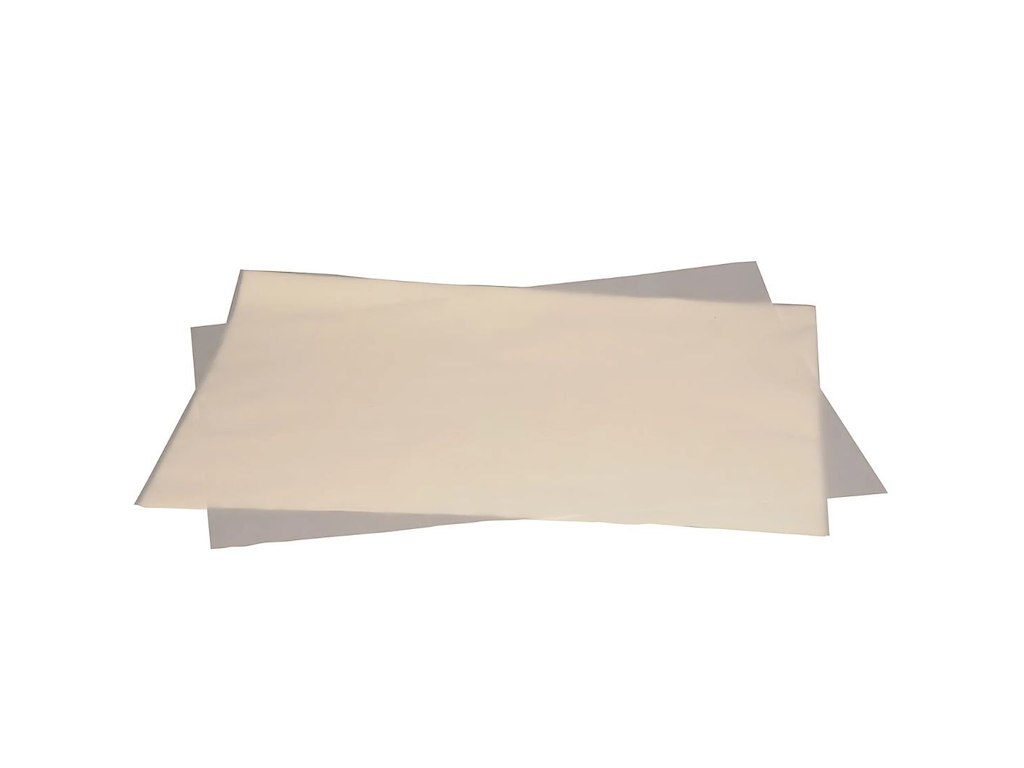 Bagepapir, ABENA Cater-Line, 60x45cm, bleget, papir/silikone/virgin, 500 ark