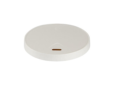 Drikkelåg Pap Ø80xH16mm Til Kaffebæger Hvid