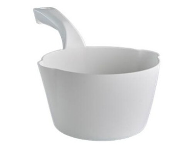 Øse 1 ltr Rund Hvid