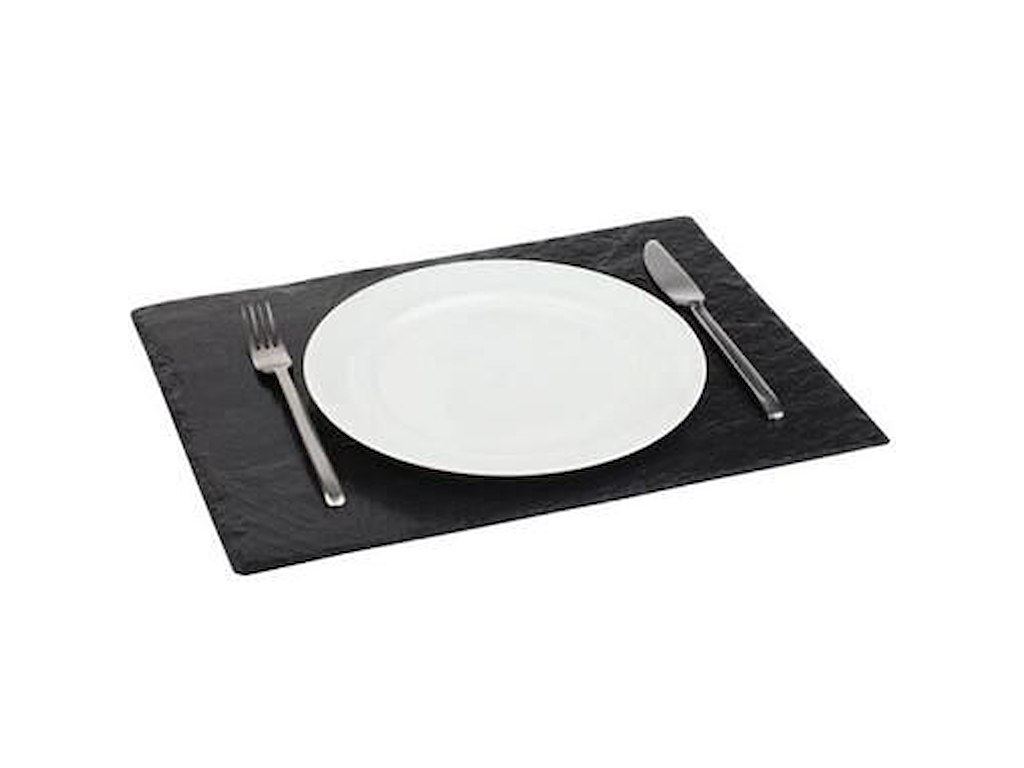 Serveringsplade 45x30 cm Naturskifer