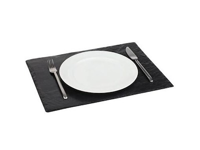 Serveringsplade 45x30 cm Naturskifer