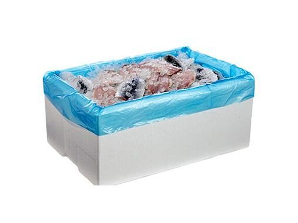 Indlægspose 620/200x630 mm 20 my Foringspose Blå PE