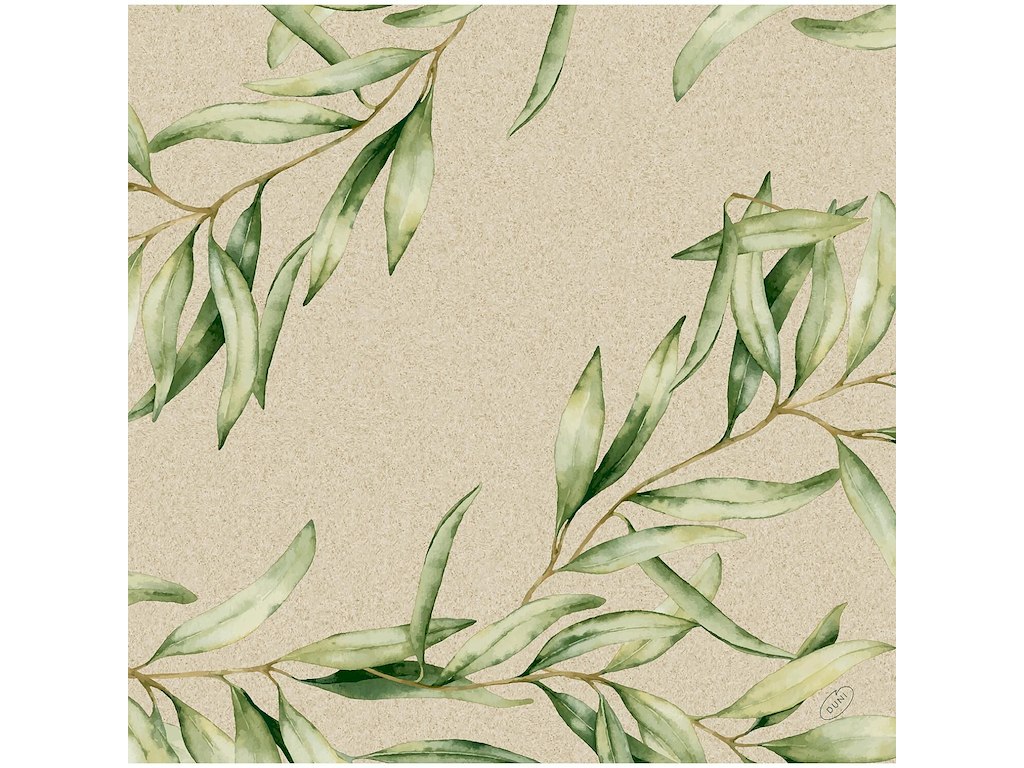 Serviet DuniSoft Airlaid 40x40cm Foliage