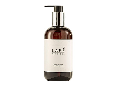 Hudcreme LAPĒ Collection Sakura Sea Breeze Hand & Body Lotion 300ml m Parf Pumpe