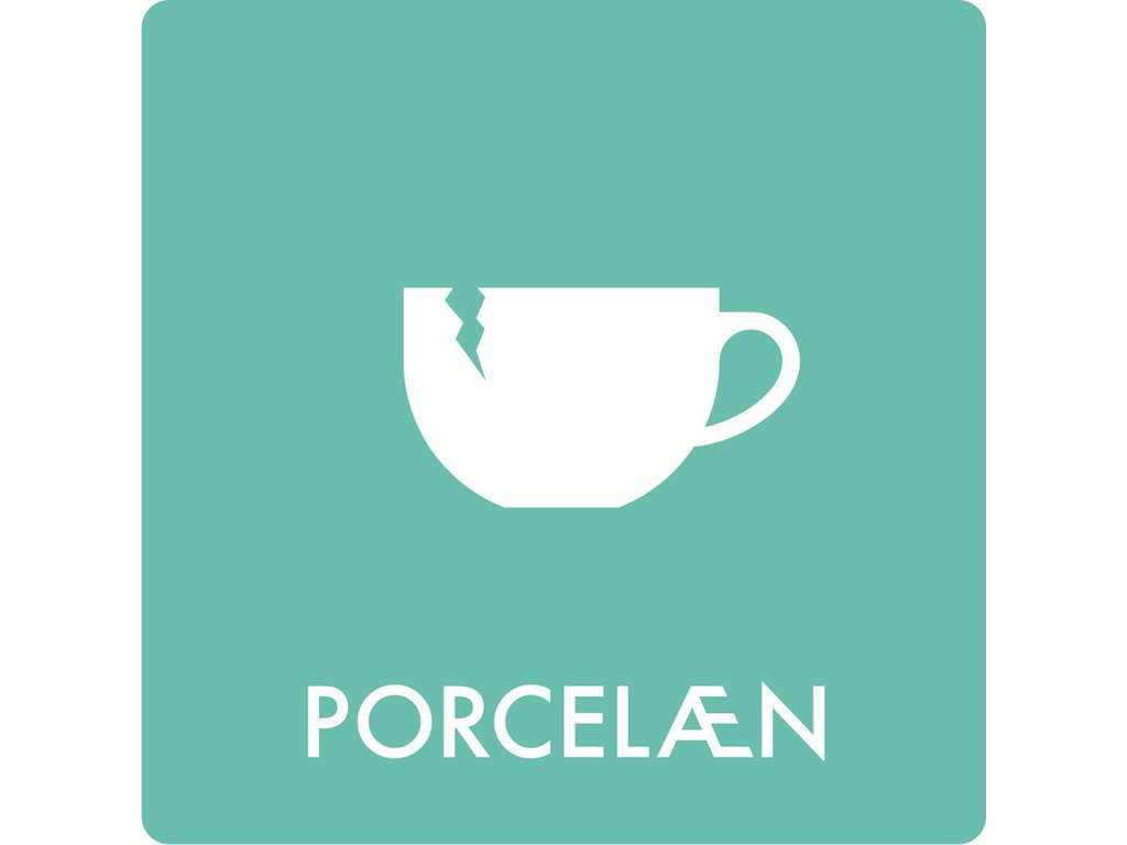Piktogram PORCELÆN L12xB12cm
