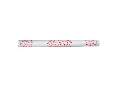 Dug Rulledug Papir Damask B1,2xL50m Hvid med flag