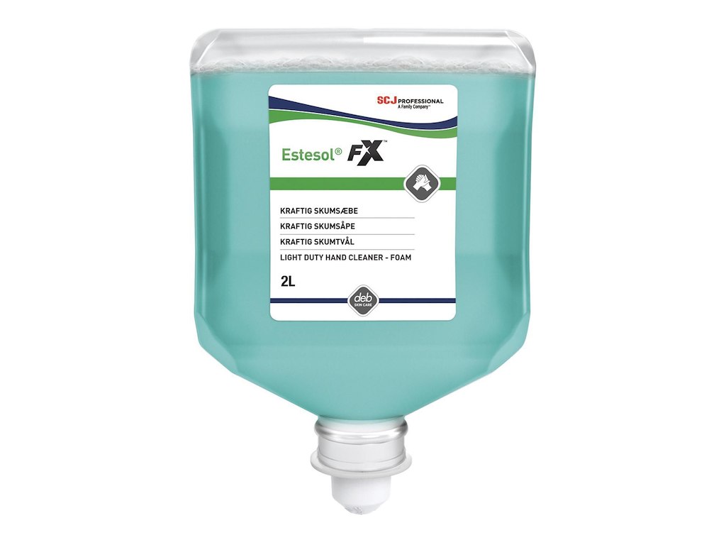 Skumsæbe Estesol FX 2ltr kraftig med farve og parfume