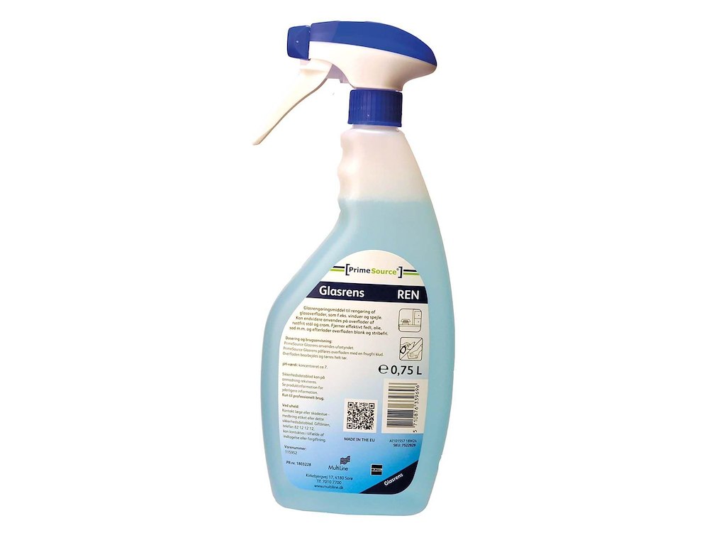 Glasrens Prime Source Ren med Farve/Parfume 750 ml Blå