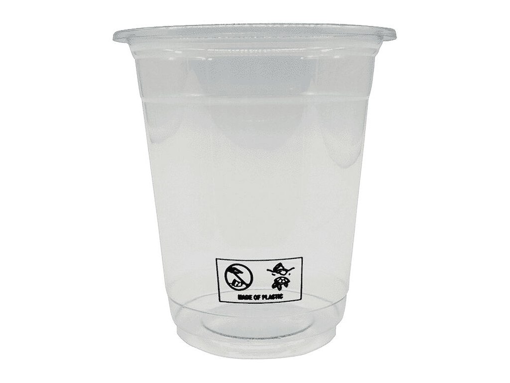 Plastglas Smoothies 12 oz/35 cl Ø95x105 mm rPET Klar