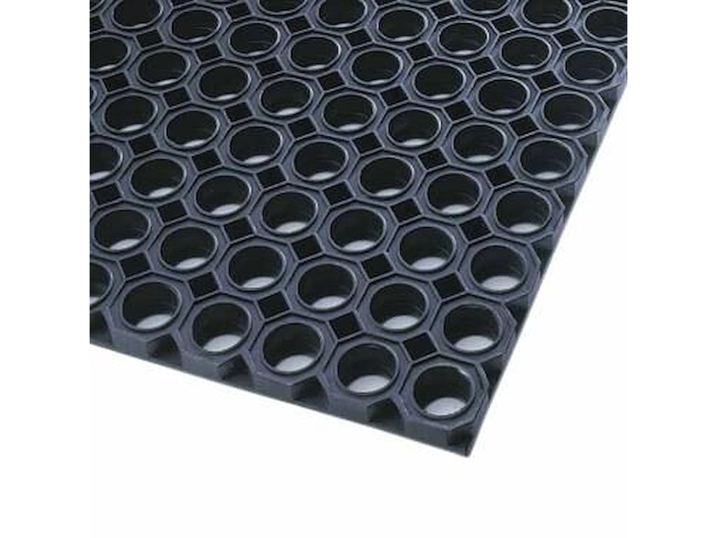 Måtte Oct-O-Mat Gummi 80x120 cm