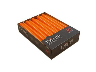 Antiklys Ø22x245 mm Brændetid 7.5 timer Orange