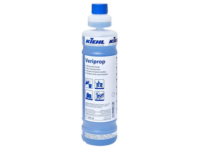 Gulvrengøring Veriprop 1ltr med Farve/Parfume højbefugtende Stribefri optørring