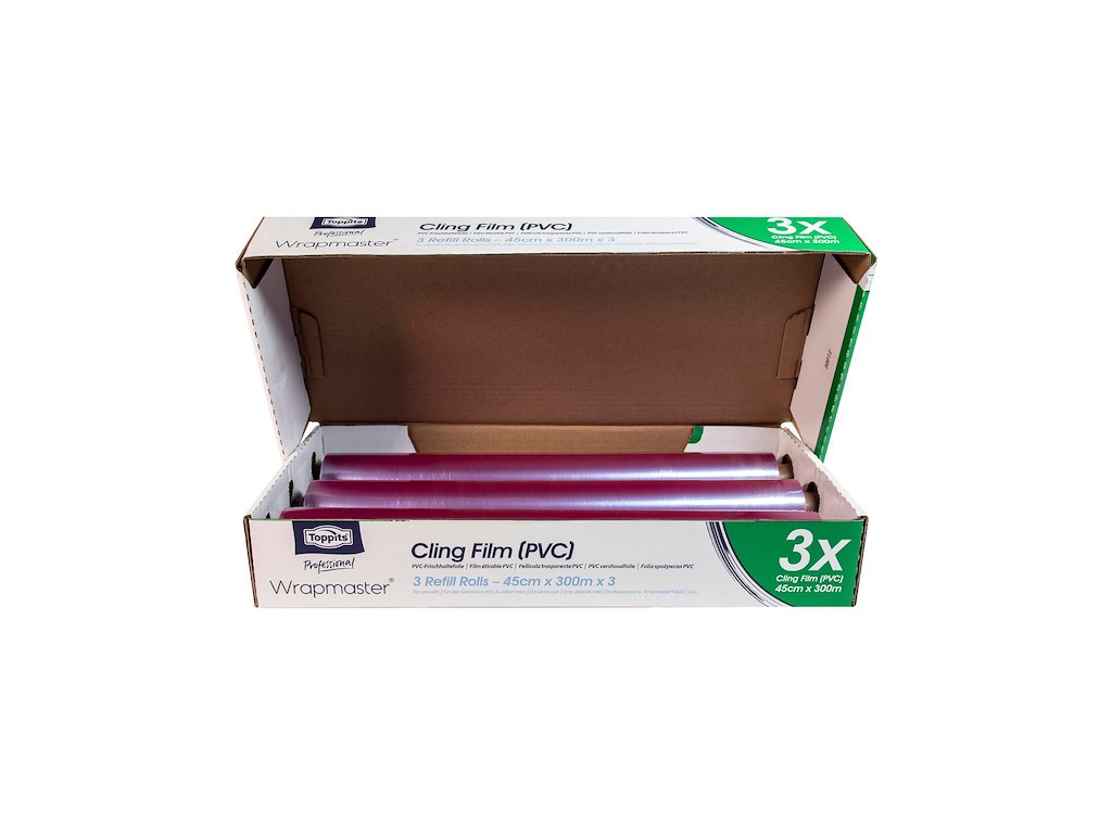 Film Wrapmaster Uperforeret B45cmxL300m 7my PVC Rosa