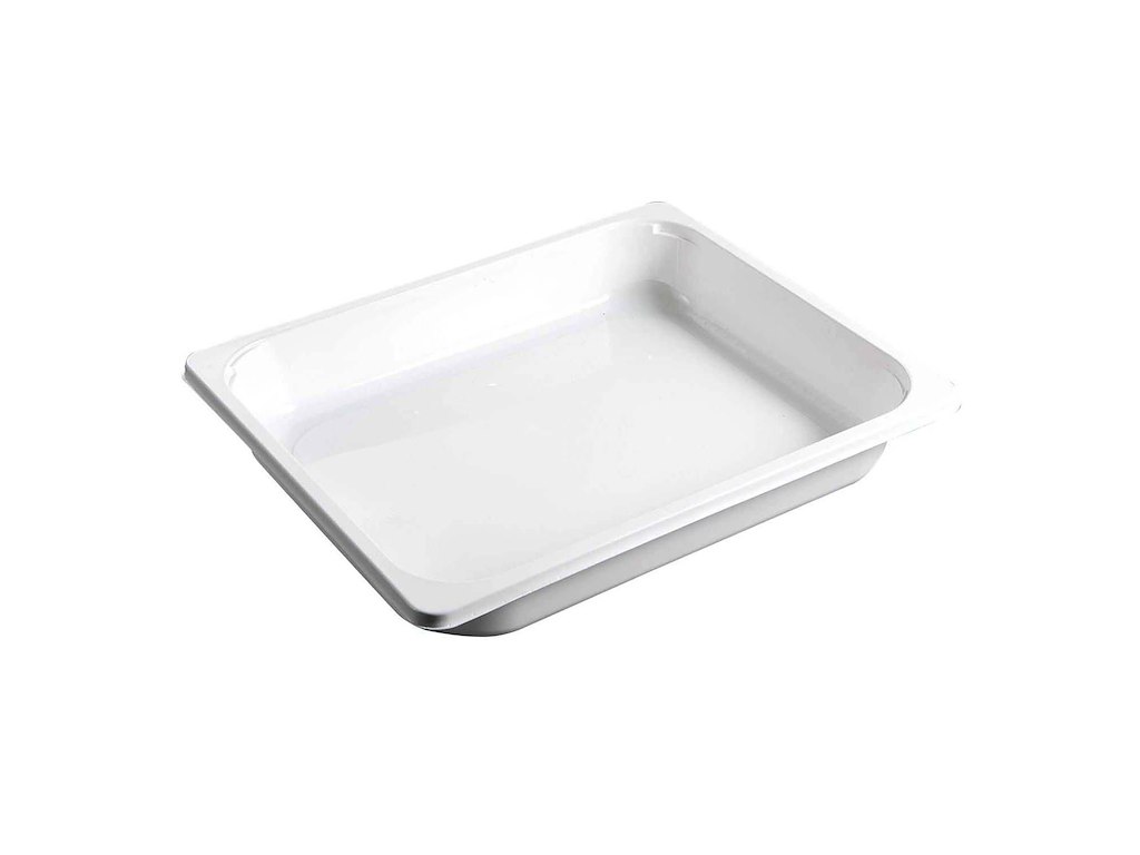 Bakke 1/2 GN C2325-1A 1-Rum 3330ml L325xB265xH50mm CPET Hvid