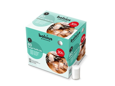 Refill Relight Brændetid 30 timer til Glaslys Klar