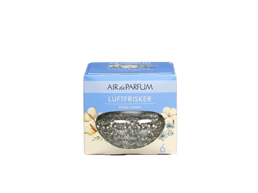 Luftfrisker af gel-kugler (Clean cotton)