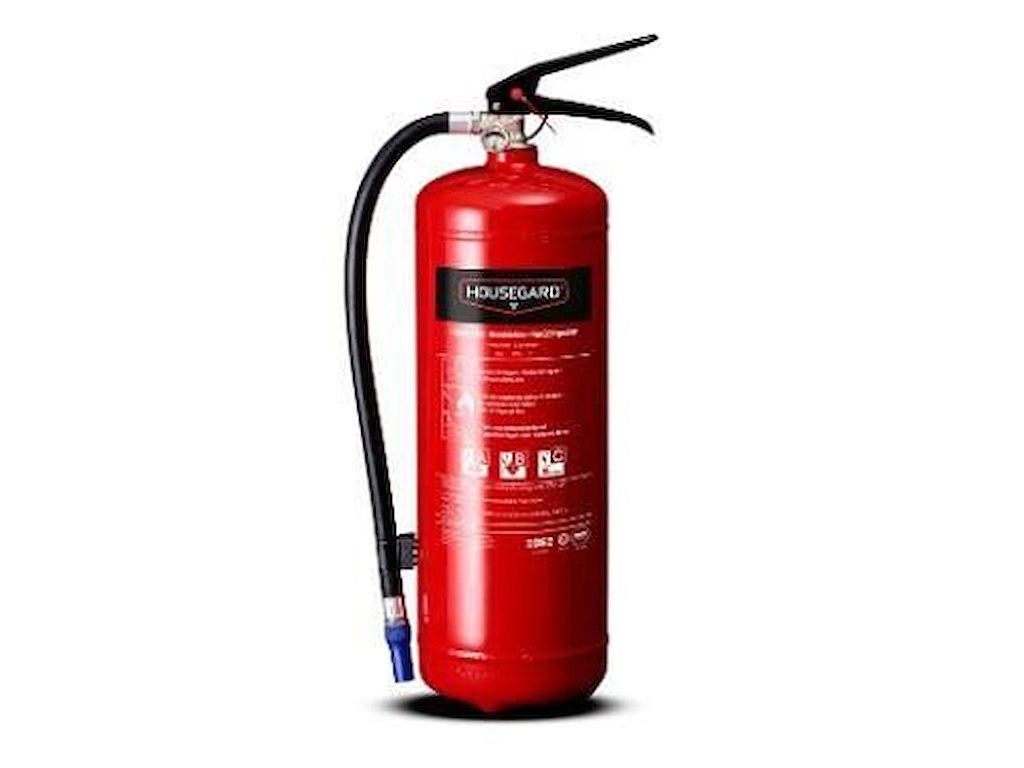 Pulverslukker 6 kg med Vægbeslag