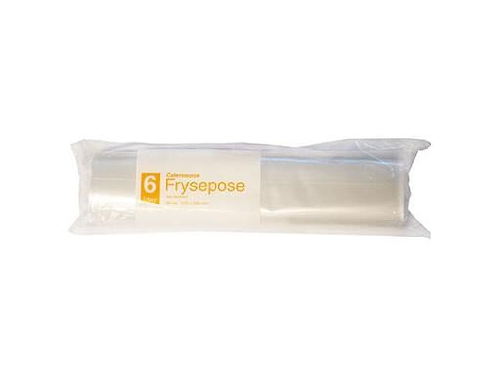 Frysepose Catersource 6 ltr 250x500 mm 34my med Skrivefelt LDPE