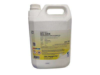 Desinfektion Flydende SC DES-Quick 5ltr Fødevaregodkendt til overflader