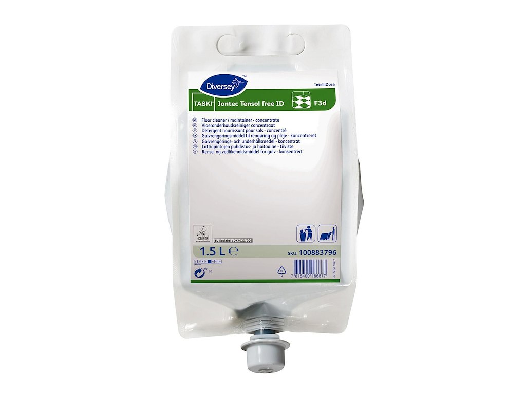 Gulvrengøring Taski Jontec Tensol Free ID F3d 1.5ltr Ecolabel Manuel/Maskine