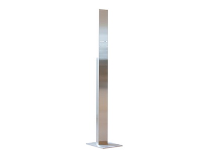 Dispenserstander Rustfri stål uden Dispenser Sølv til CombiPlum dispenser