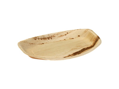 Fad 34.5x23.5x2.5 cm Medium Bionedbrydelig Palmeblad