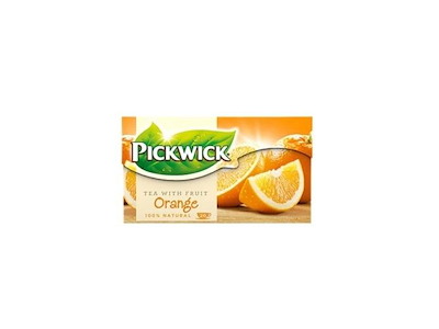 Te Sort Pickwick Orange 20 breve Rainforest Alliance Appelsin