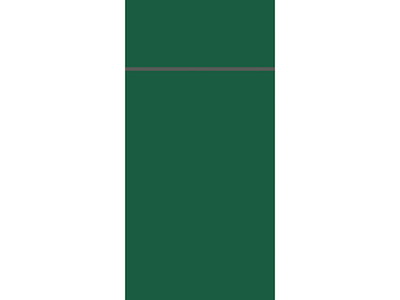 Serviet Bio Dunisoft Duniletto Slim L40xB33cm bestik-fold Mørkegrøn