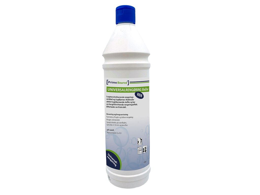 Universalrengøring Prime Source BioDor 1ltr med Lugtfjerner Biologisk
