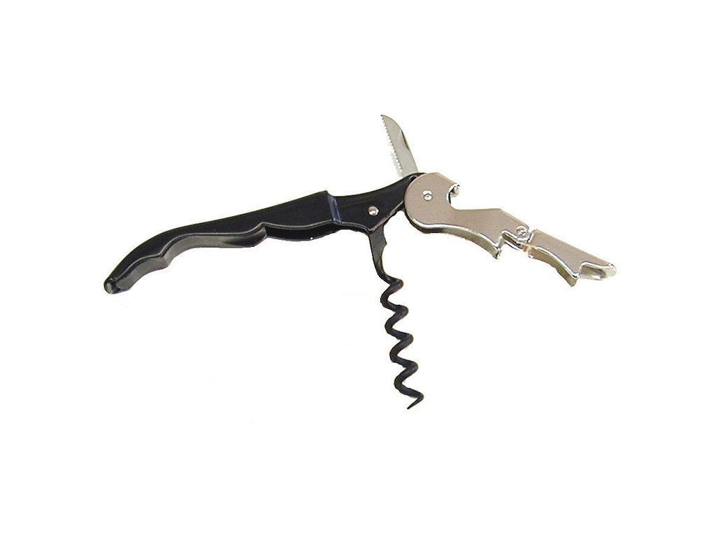 Tjenerproptrækker Beaumont sort/stål